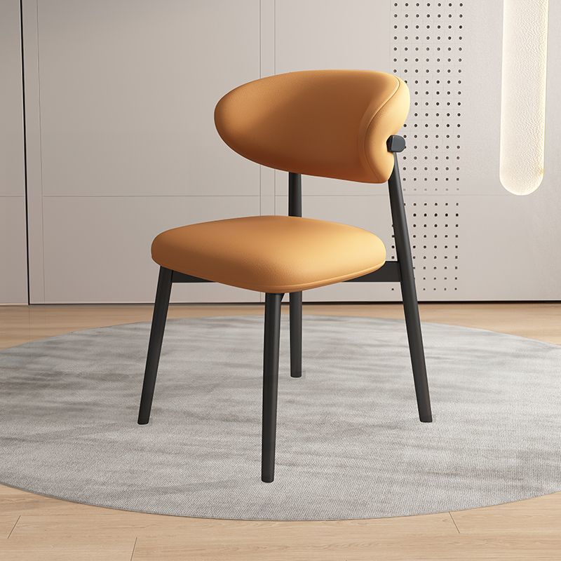Dining Room Sturdy Outlined Side Chair for Comfortable Seating