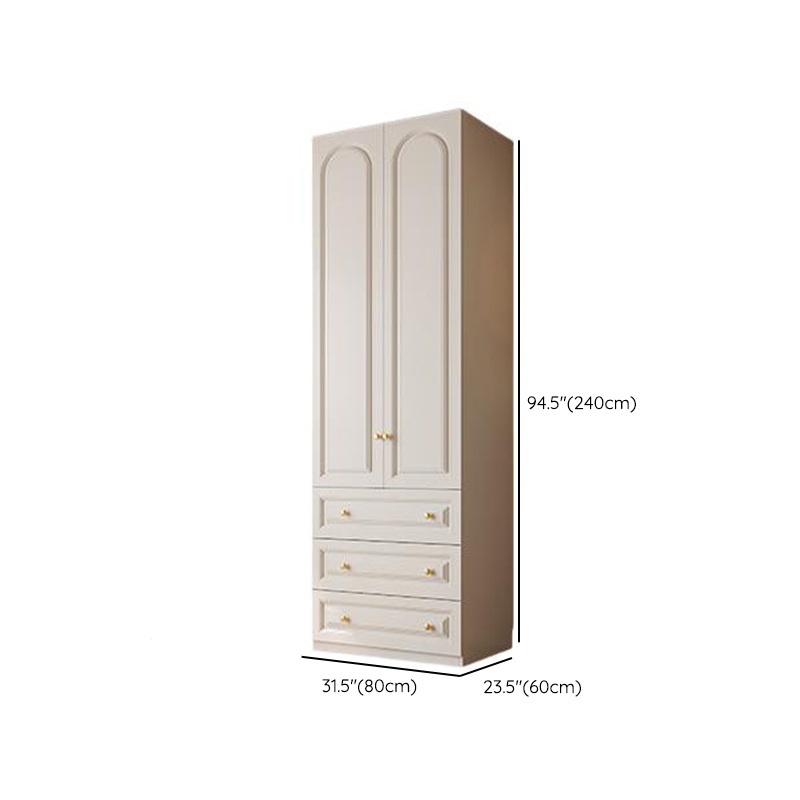 Minimalist Manufactured Wood Independent Almirah with Soft Close Drawer, Interior Shelves, and Clothing Rod - image 16