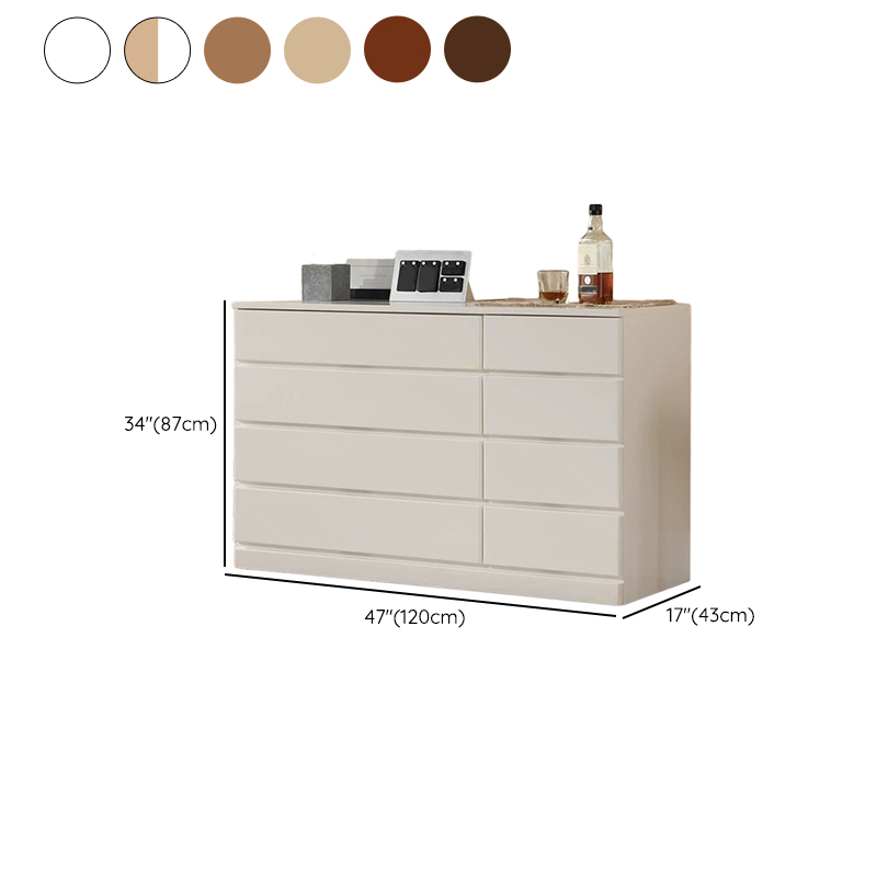 Elegant Medium Wood Scandinavian Dresser with Self-Close Drawers - image 22