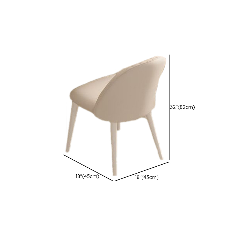 Oval Dining Table Set with Two-sided Pedestal, Enclosed Back, Fixed Table, Padded Chair, 5-piece in White - image 15