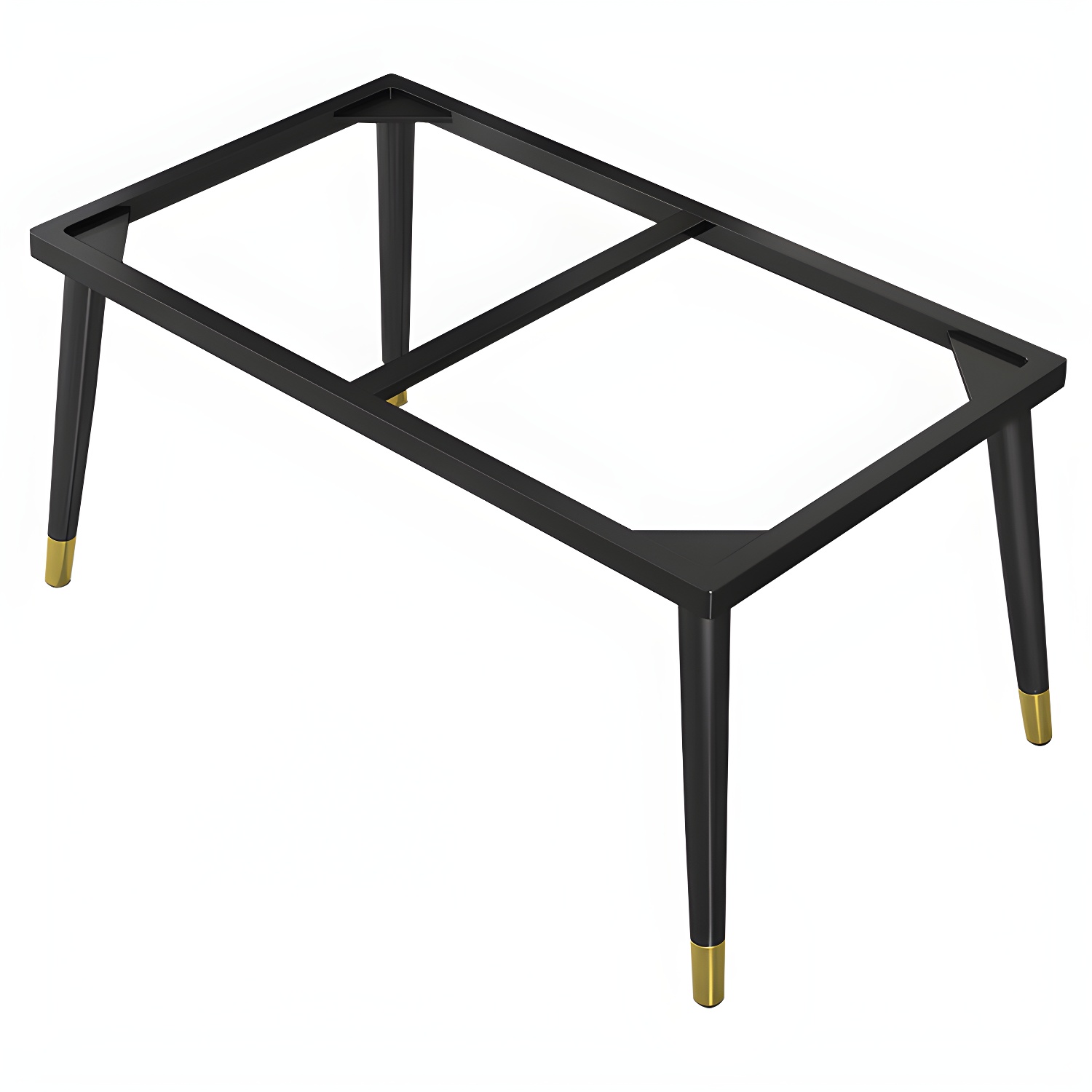 Industrial Standard Rectangle Shape Dining Table Sintered Stone Top Dining Table for Kitchen - image 9