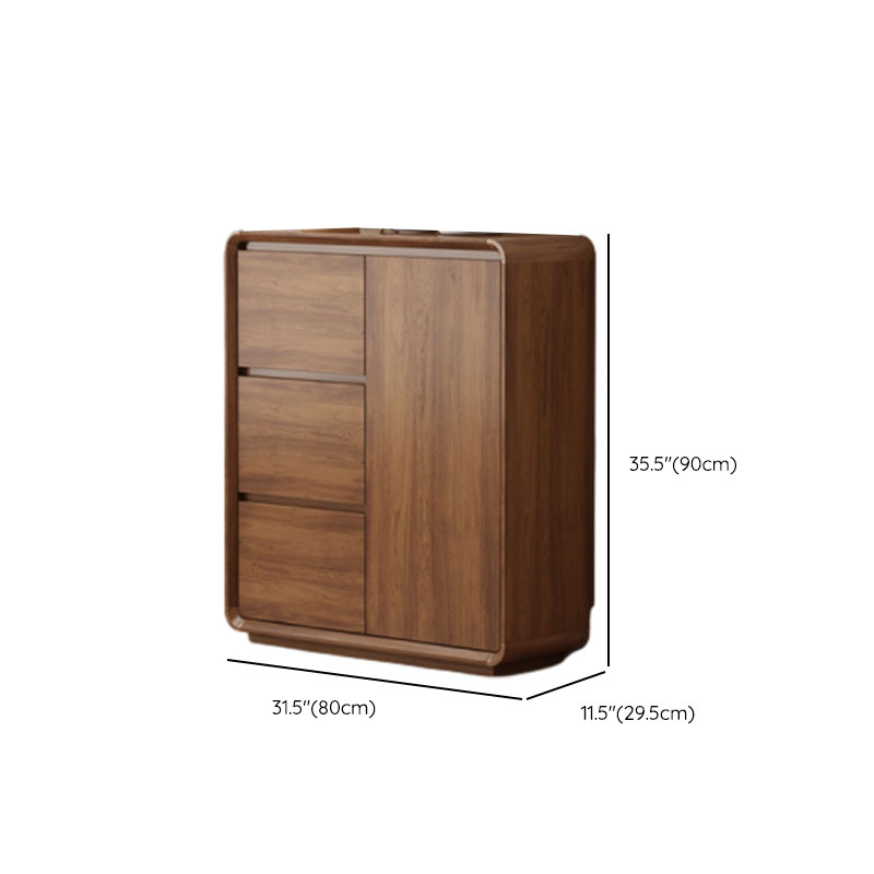 Casual Cocoa Standard/Narrow Sideboard with 3 Drawers/3 Shelves/2 Doors/3 Doors - image 24