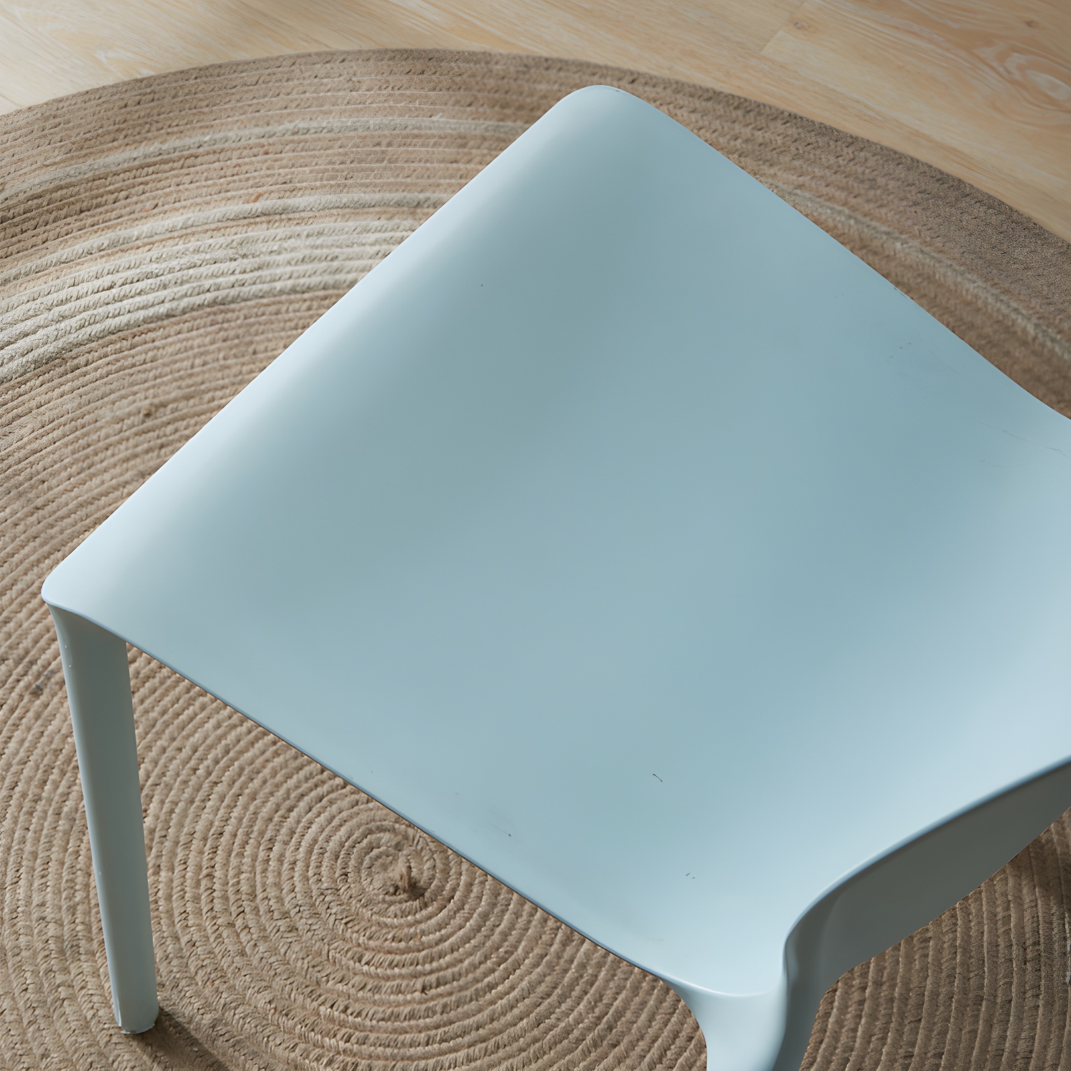 Contemporary Plastic Dining Room Chair Multicolor Stackable Side Chair - image 15