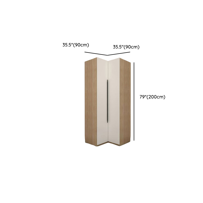 Wood Grain Independent Cabinet Armoire Nook - image 11