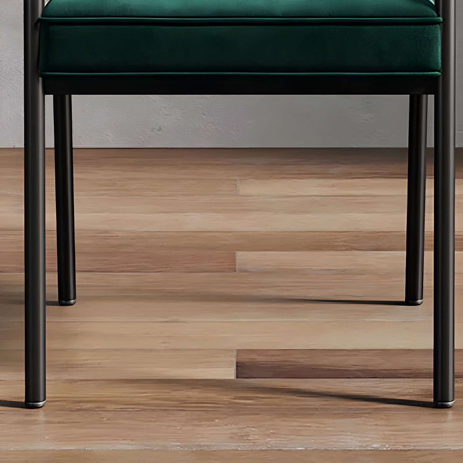 Glam Dining Chair Open Back Upholstered Dining Side Chair with Metal Legs - image 30