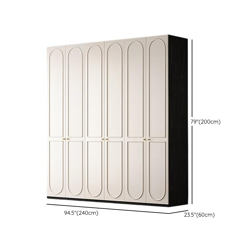 Chalk Casual Wooden Independent Almirah with Soft Close Drawer, Soft Close Door, and Interior Shelves - image 16