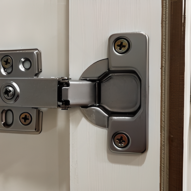 White Casual Manufactured Wood Independent Armoire Cabinet with Compartments, Soft Close Door, and Interior Shelves - image 3