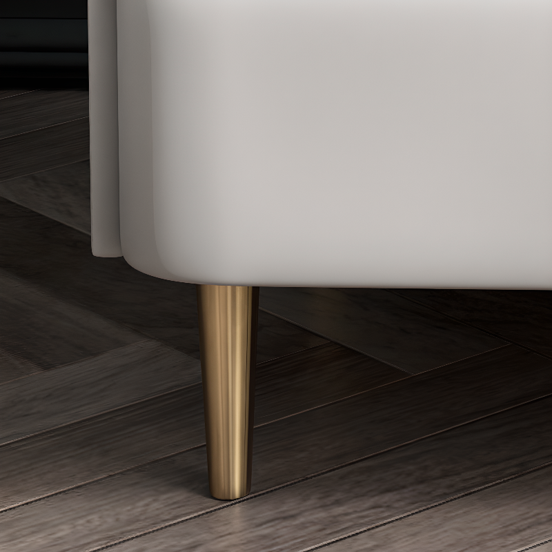 Art Deco 3 Tiers Drawer Storage Bedside Table with Stone Countertop - image 20
