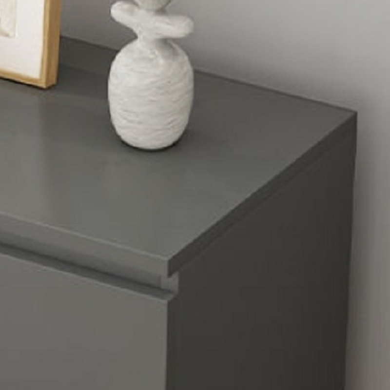 Vertical/Horizontal Gray Double Dresser/Bachelor Chest/Semainier with 5 Drawers/3 Drawers/8 Drawers in a Modern Style - image 8