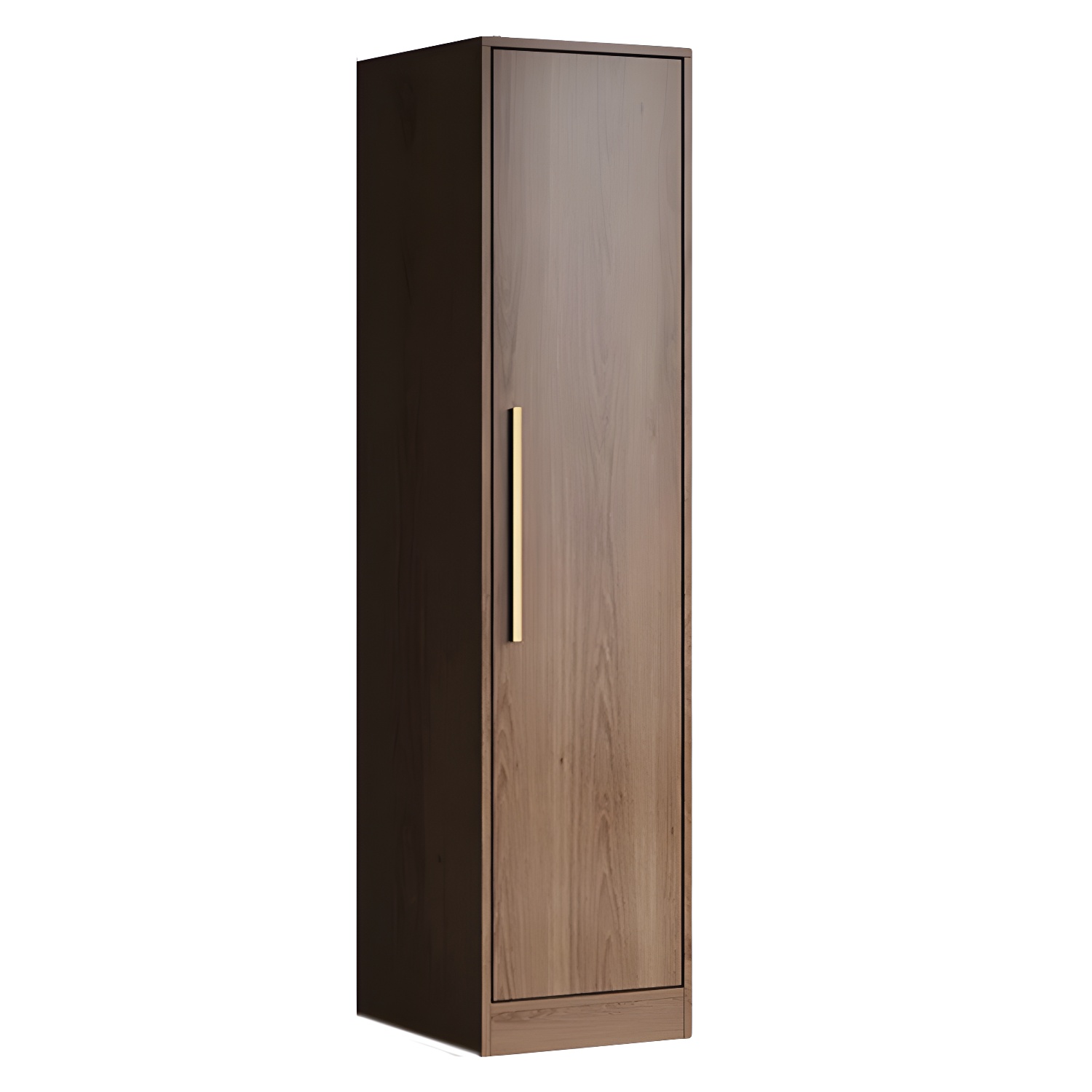 Modern Wood Wardrobe Armoire: 1pc Clothing Rod, Non-Adjust Shelves, Pre-Drilled Holes - image 5