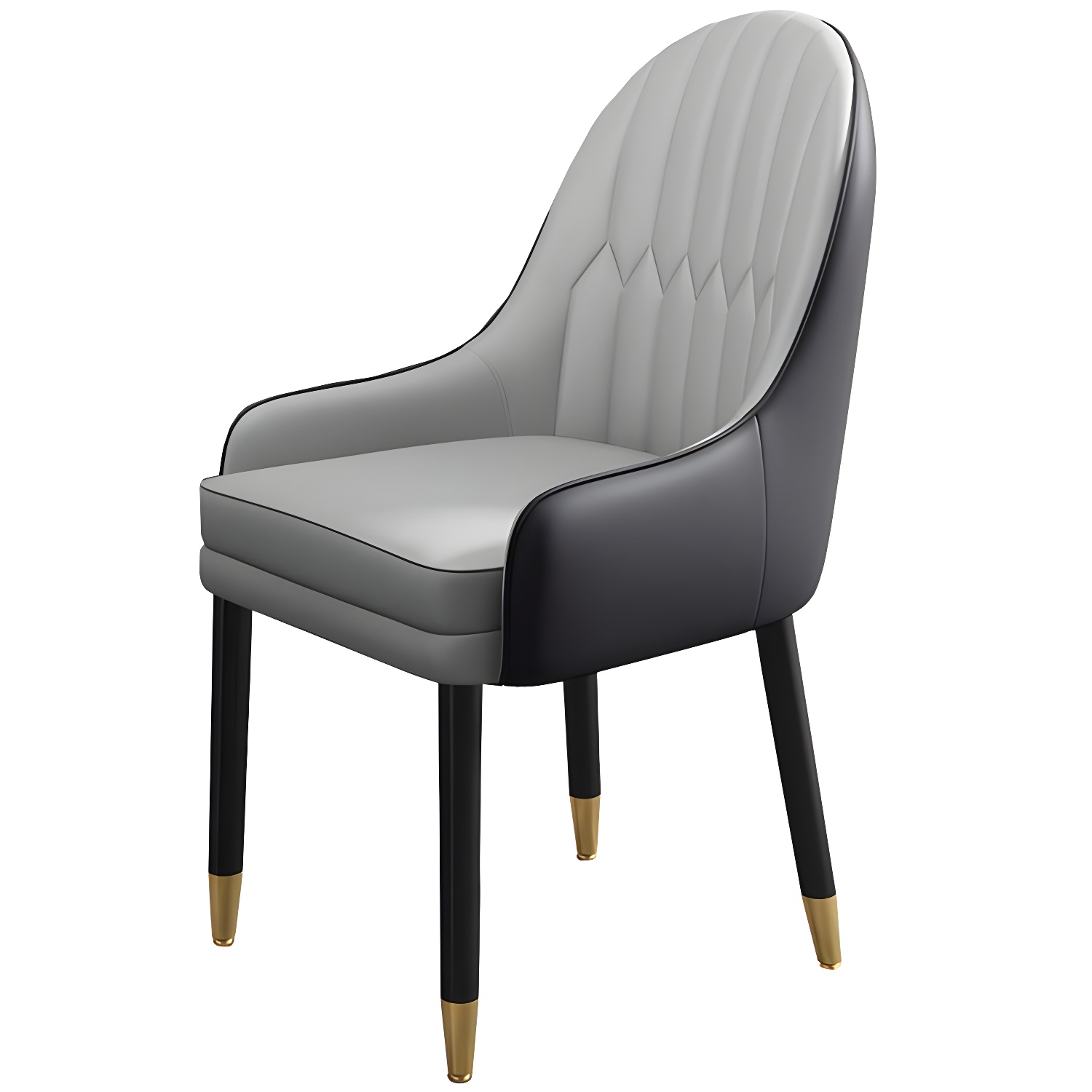 Leather Contemporary Home Side Chair Parsons Chair of 21'' Wide Chairs
