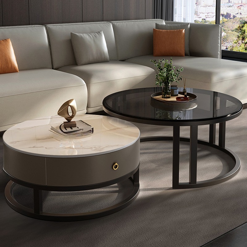 Nested Frame-Based Rounded Accent Table - image 8