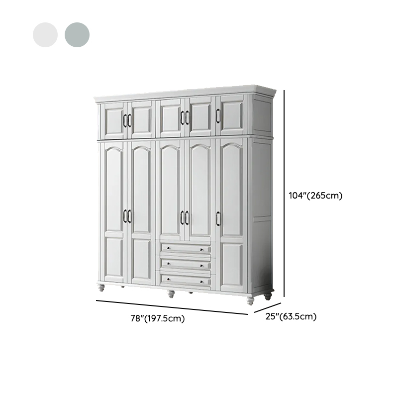 Standalone Wood Armoire Cabinet with Hinged Soft Close Door, Soft Close Drawer & Interior Shelves - image 27