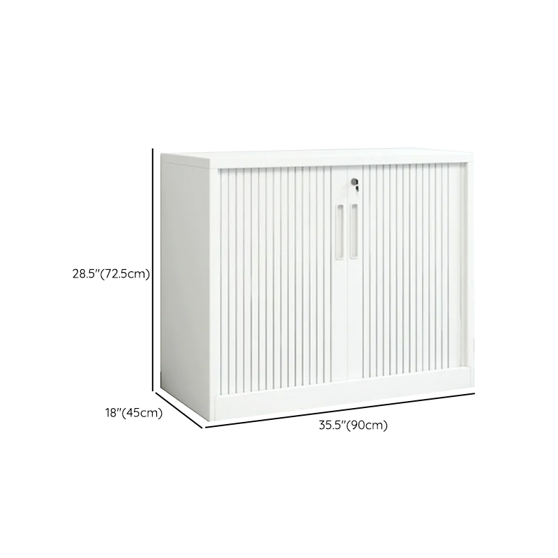 Steel Self-supporting Lockable Accent Cabinet with Sliding Door - image 15