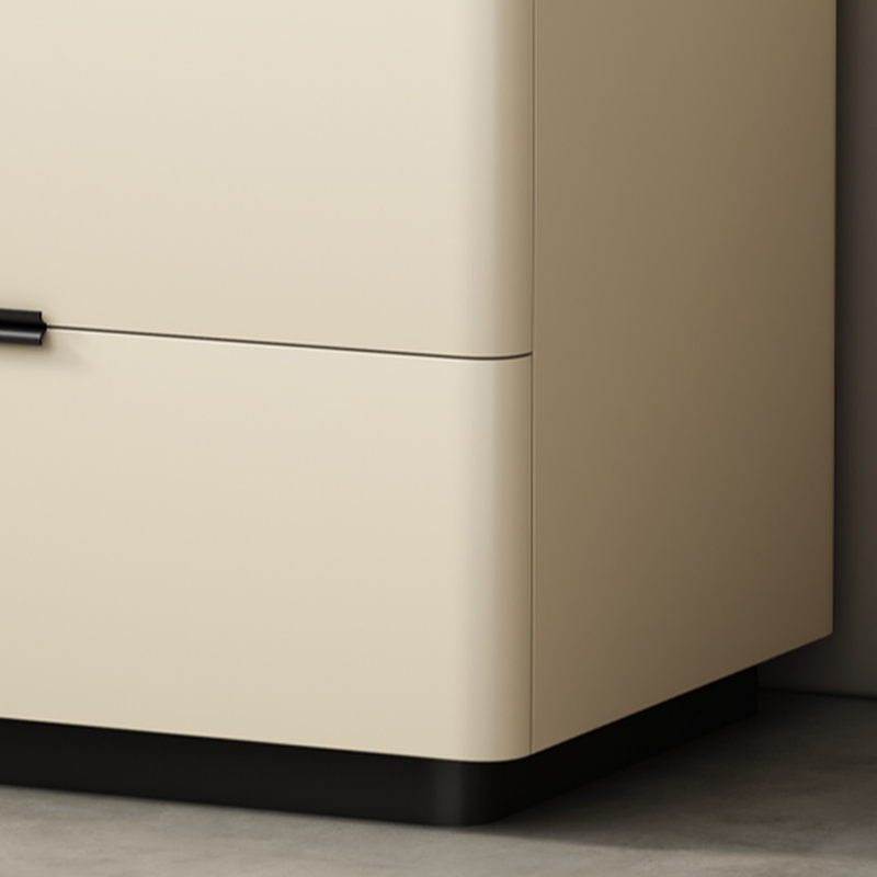 Organic Modern Nightstand With Drawer Organization Featuring 2 Drawers and Stone Countertop - image 15