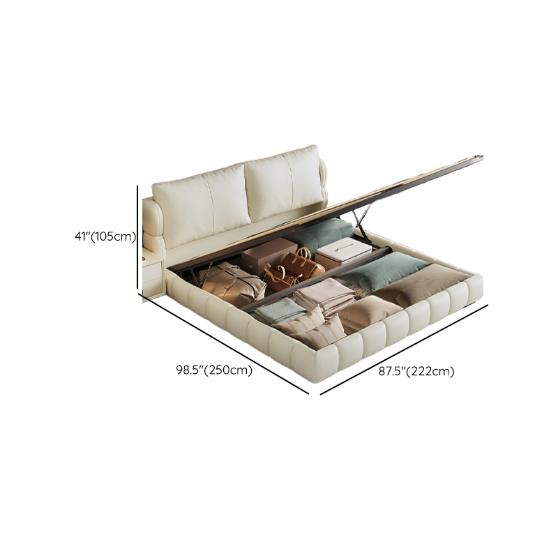 Chalk Storage Included/Pallet Bed Frame with Leg and Lumber Frame for Living Room in a Modern Simple Style - image 14