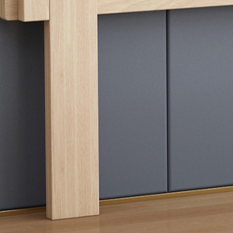 Trendy Full(54"W x 75"L)/Queen(60"W x 80"L)/King(76"W x 80"L) No Distressing Standard（36-55“） Rectangle Panel Headboard with Lumber Frame, Sponge Filling Included/Not Included - image 7