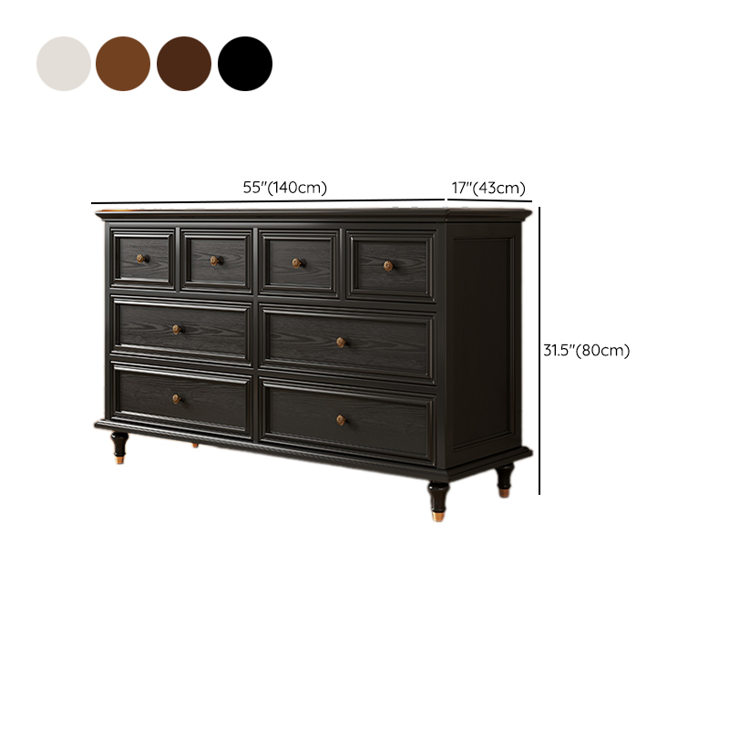 Trendy Composite Wood Double Dresser with 8/10/5 Drawers in Horizontal/Vertical Orientation - image 16