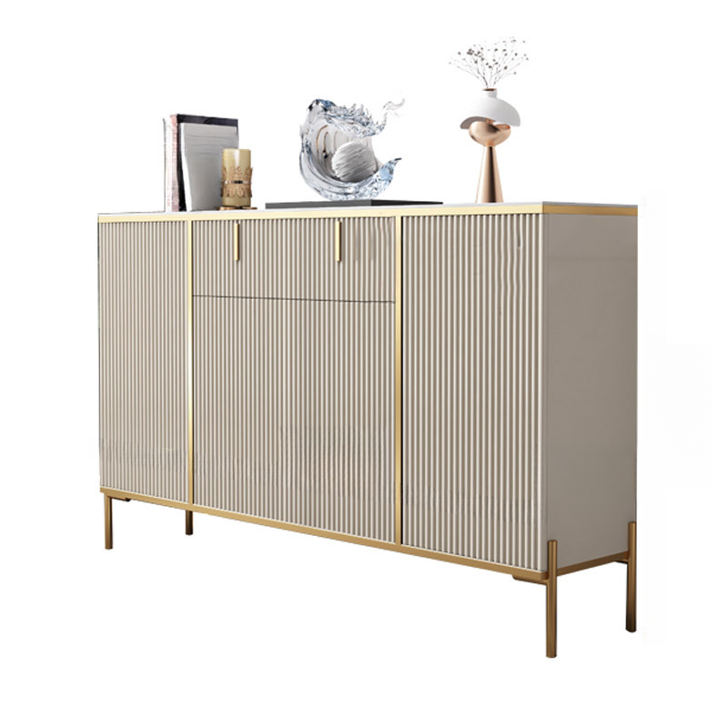Ground Independent Sideboard for Parlor with Appliance Storage and Worktop in a Modern Style - image 15