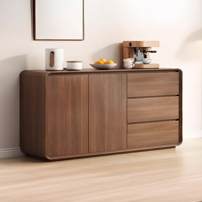 Ground Detached Cocoa Worktop Sideboard with Kitchen Gadget Storage for Culinary Space - image 4