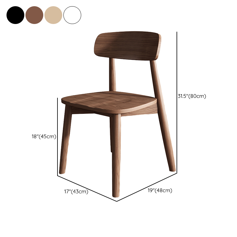 For Restaurant Light-Toned Wood Framed Armless Chair - image 21