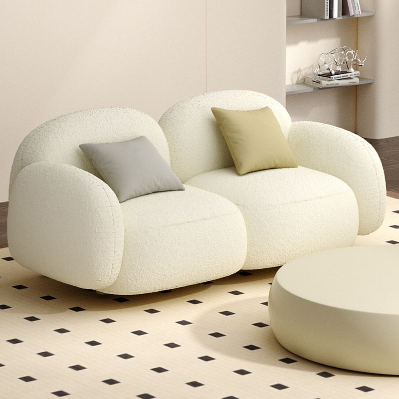 Grey/Green/Coffee Upholstered Cushioned Loveseat with Armrest Living Room - image 9