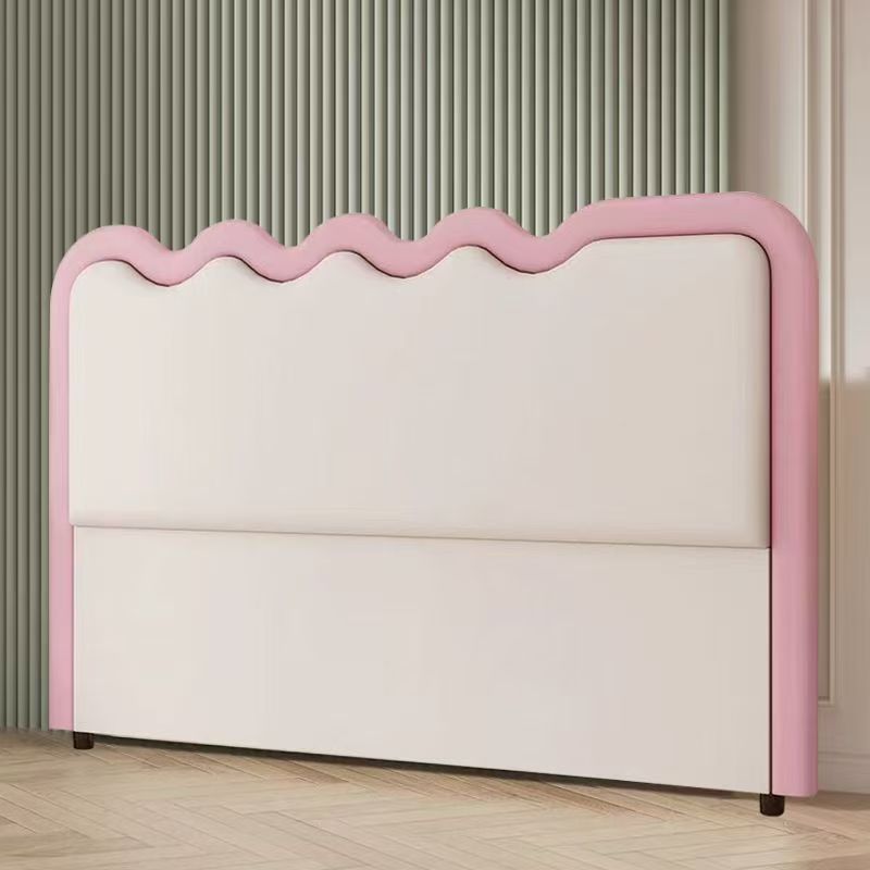 Modish Style Panel Headboard with No Distressing in Timber for King/Queen/Full Bed, Featuring Sponge Upholstery Fill, Free-standing Installation, and Standard Height - image 7