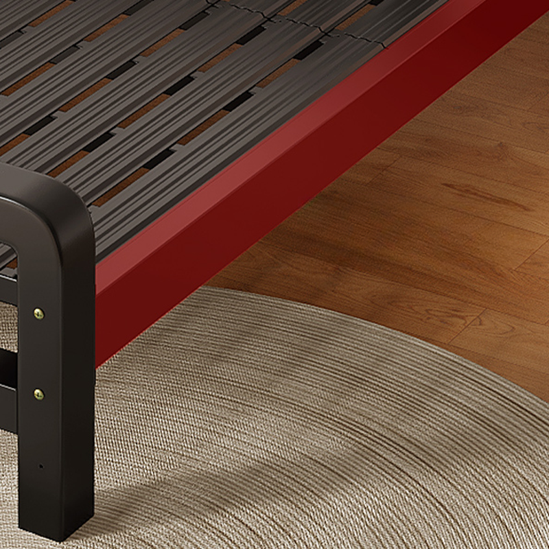 Solid Color Iron Slat Bed for Living Room - image 6