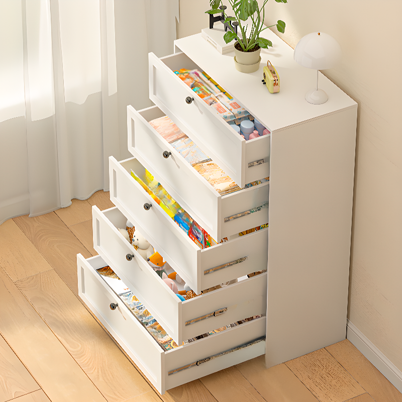 Simple Steel Bachelor Chest with 3/5/4 Drawers in Vertical/Horizontal Orientation - image 6