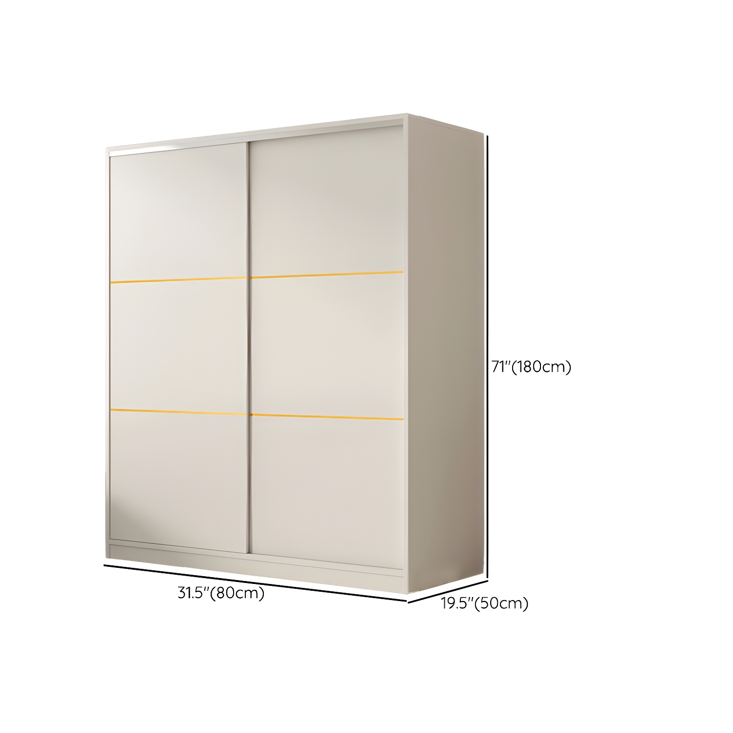 Spacious White Wardrobe Armoire with Shelves and Clothing Rod - Your Perfect Closet Solution - image 9