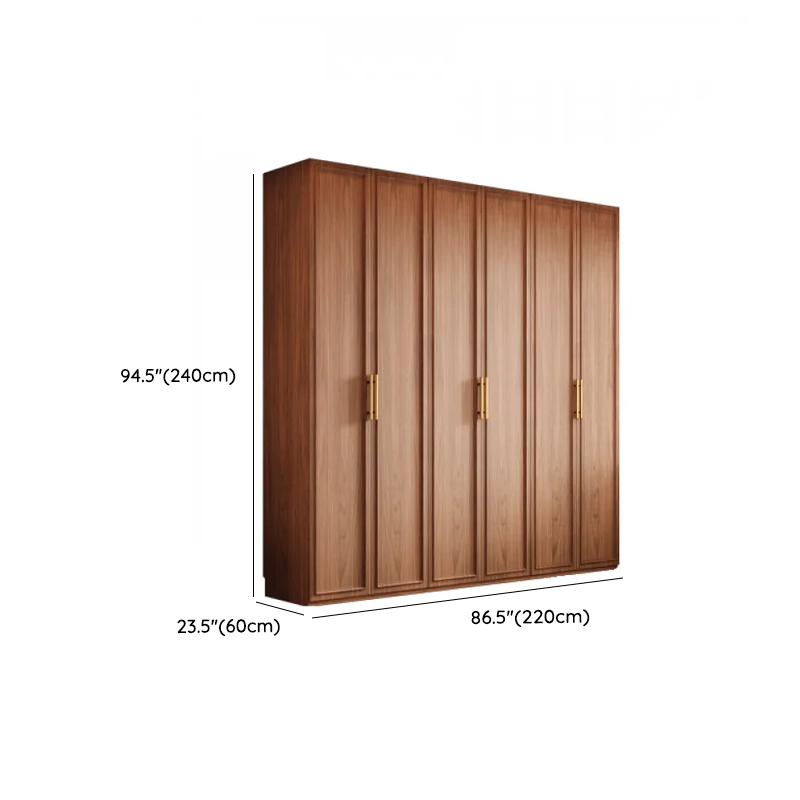 Acorn Minimalist Wooden Independent Wardrobe Closet with Soft Close Drawer, Soft Close Door, and Interior Shelves - image 23