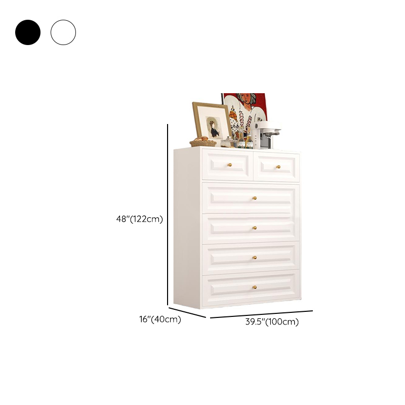 Contemporary Steel Wardrobe Chest Of Drawers Horizontal with 4 Drawers/3 Drawers/6 Drawers - image 27