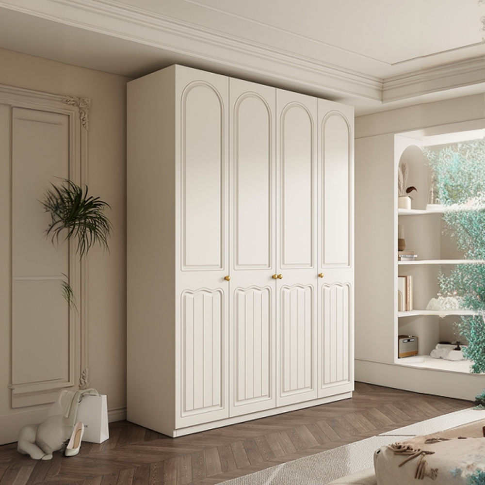 Modern Laminate Standalone Almirah with Compartments, Soft Close Door, and Interior Shelves - image 3