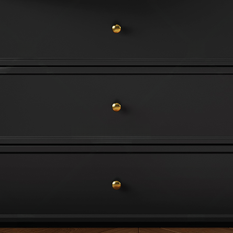 Contemporary Wood Wardrobe Armoire with Soft Close Drawer, Soft Close Door, Interior Shelves, and Hanging Rod - image 9