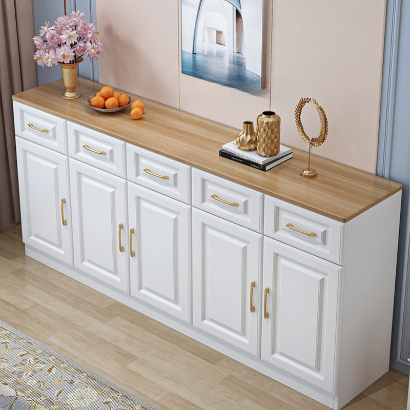 Standard/Narrow Sideboard in Timber with Drawers, 5 Doors/3 Doors/2 Doors, 2 Shelves/3 Shelves/One Internal Shelf and 5 Drawers/4 Drawers/3 Drawers in a Trendy Style - image 5