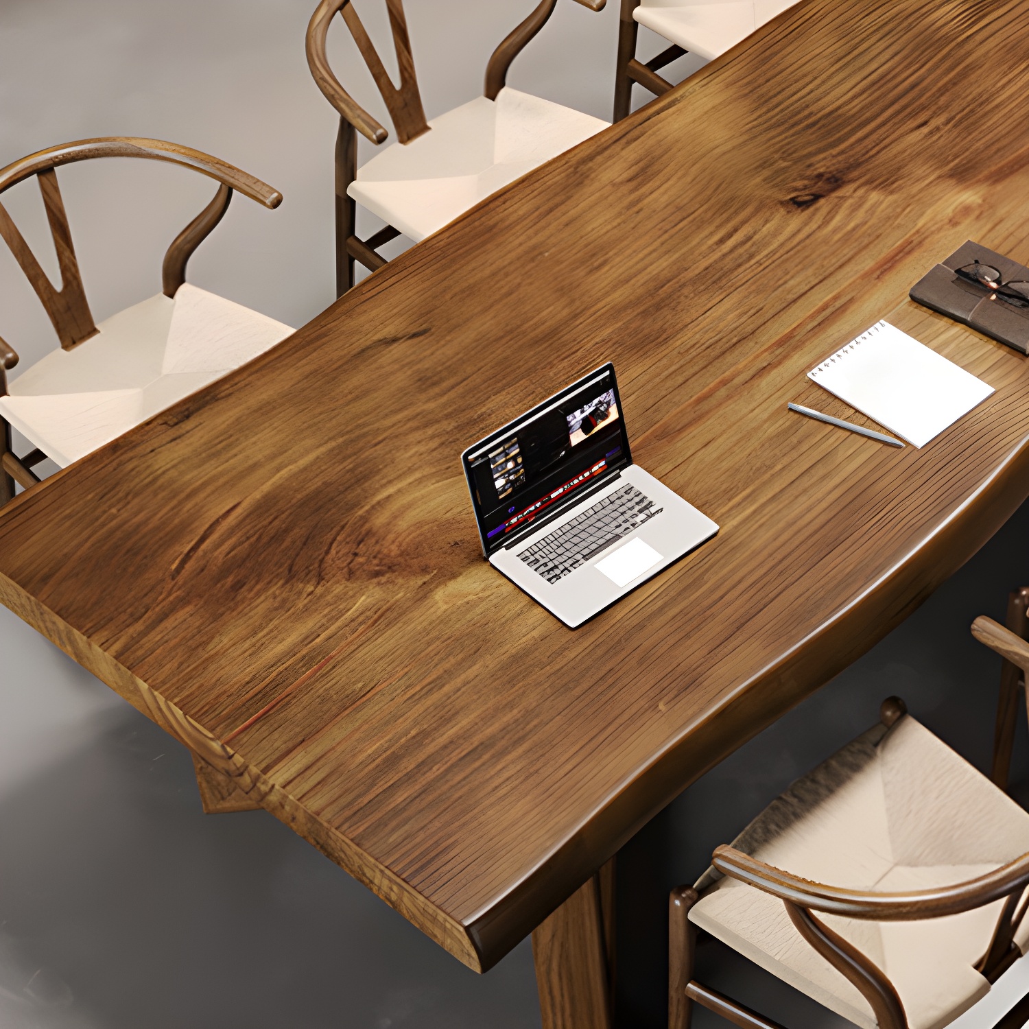 Modern Dining Room Set 1/4/9 Pcs Solid Wood Dining Set with Rectangle Table - image 7