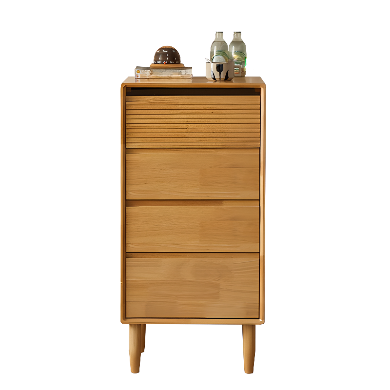 Minimalist Cube Double Dresser in Natural Wood - image 28