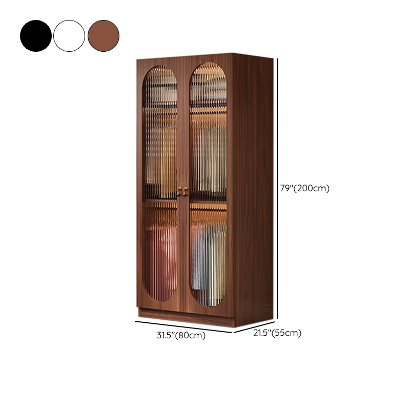 Modish Alloy Armoire Cabinet with Adaptable Shelf, Soft Close Door, and Clothing Rod - image 11