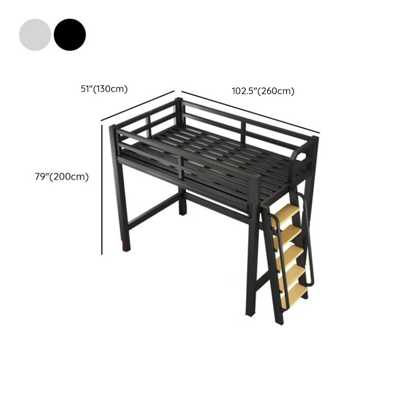 Art Deco High Bed Frame/Bunk Bed with Stair - image 14