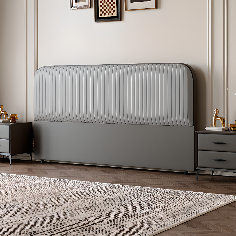 Simplistic Style Panel Headboard in Lumber with No Distressing, Rectangular Shape for Queen/Full/Twin XL Bed, Featuring Sponge Upholstery and Standard Height - image 6