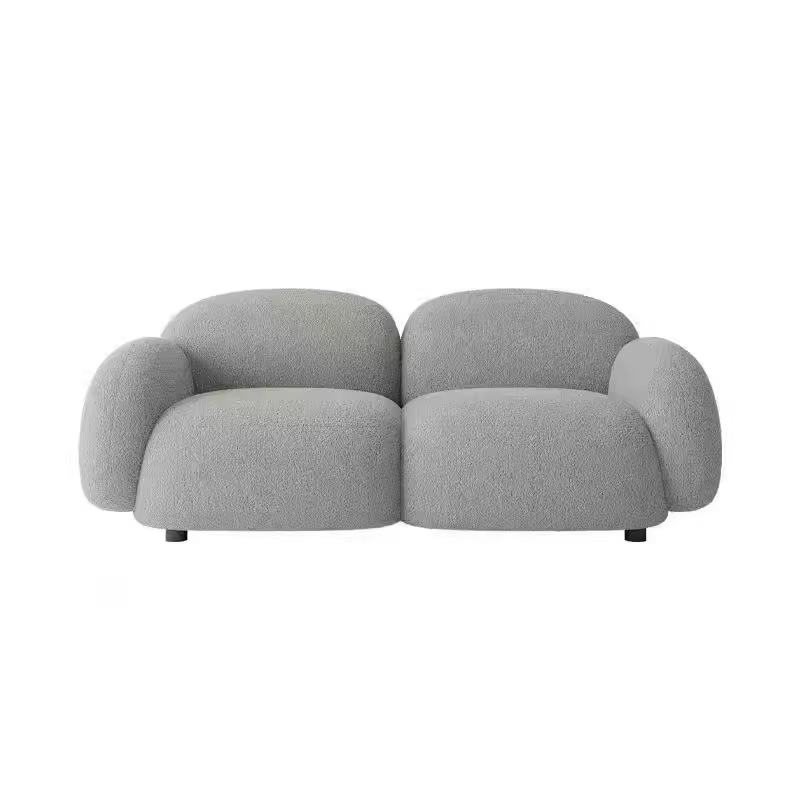 Grey/Green/Coffee Upholstered Cushioned Loveseat with Armrest Living Room - image 5