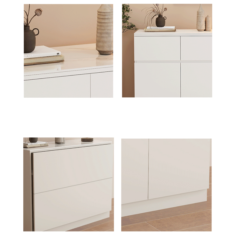 Sideboard with 4 Drawers/3 Drawers/2 Drawers, Narrow/Standard Size, Drawers Storage, Sintered Stone Countertop, Alterable Shelf, 4 Doors/3 Doors/2 Doors, and Tabletop - image 8