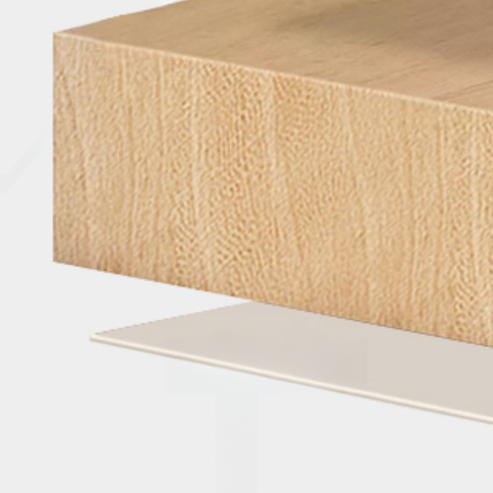 Chalk Modern Wooden Standalone Almirah with 3-Drawer/6-Drawer, Interior Shelves, and Hanging Rod - image 3