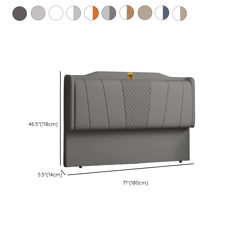 Modish Style Panel Headboard in Pine Wood with No Distressing, Rectangle Shape for Queen/Full/Twin XL Bed, Featuring Sponge Upholstery and Standard Height - image 16