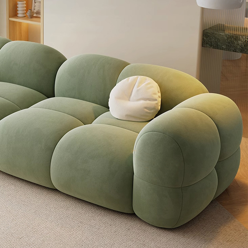Anti Cat Scratch Velvet Modern Sofa with Stain Resistant Feature - image 10