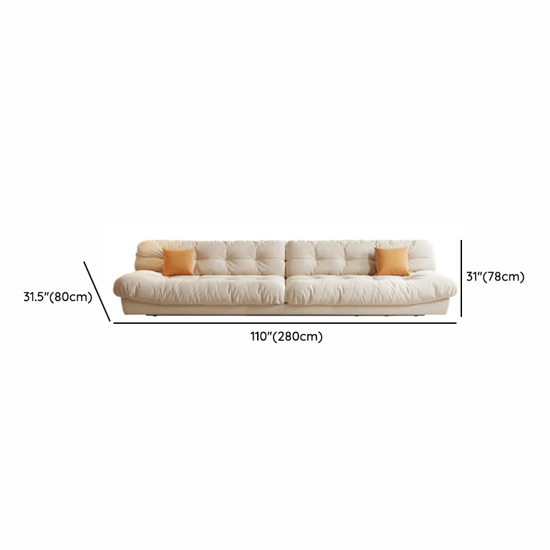 L-Shape/Straight Sofa/Corner Sectional, Left/Horizontal Orientation with Button-tufted Detail - image 9