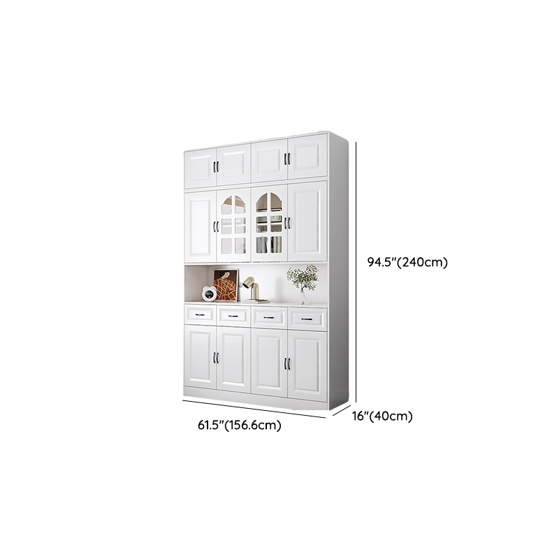 Wood Contemporary Storage Cabinet Buffet Sideboard with Drawers for Home Use - image 22