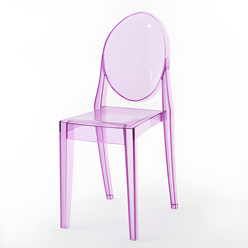 Firm Framed Armless Chair with Olive Green/Rose/Citrus Colored Legs - image 13