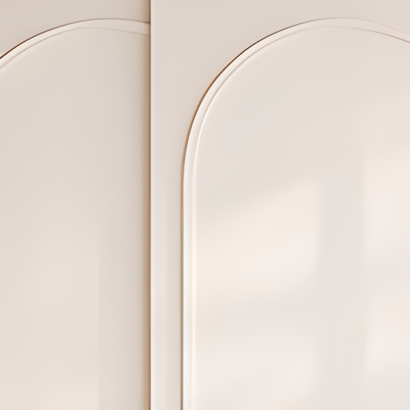 Casual White Wooden Wardrobe with 5 Drawers/4 Drawers/2 Drawers, Interior Shelves & Hanging Rod - image 5