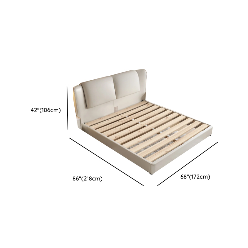 Solid Color Storage Bed/Platform Bed with Pine Wood Frame for Living Room - image 7